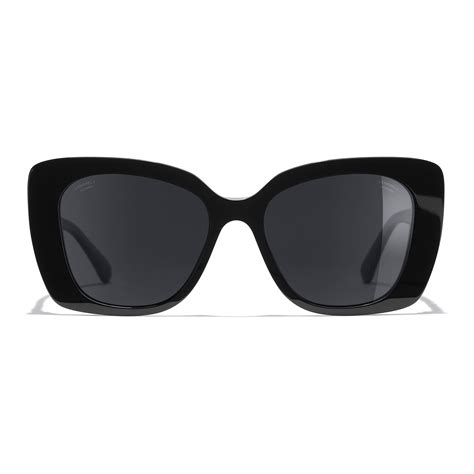 chanel 5322 sunglasses|Chanel 5422B C501/T8 Black Square Polarised Sunglasses .